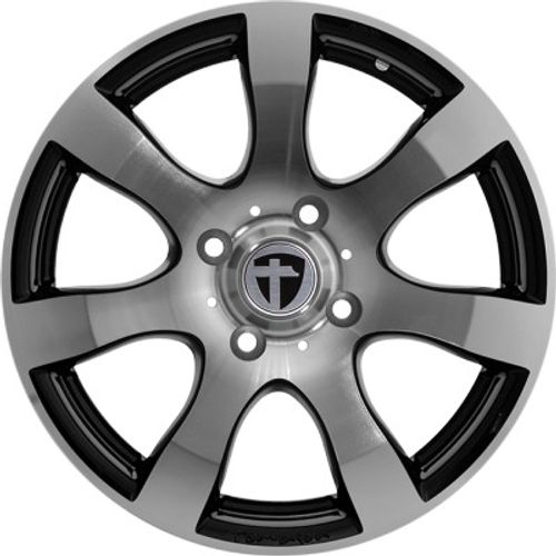 Tomason TN3F black polished Alufelge 6.5x16 Zoll ET50 LK 5x120 ML65.1 – Bild 2