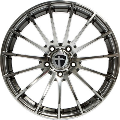 Tomason TN9 hyperblack diamond polished 8.5x20 ET45 - LK5/130 ML71.6