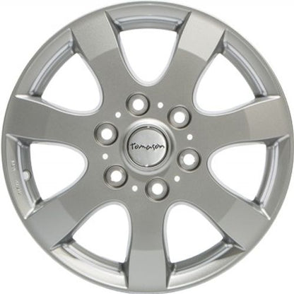 Tomason TN3F silver painted Alufelge 6.5x16 Zoll ET47 LK 5x114.3 ML72.6 – Bild 2