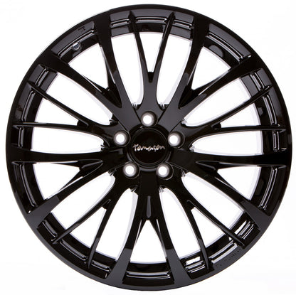 Tomason TN7 black painted 8.5x18 ET30 - LK5/112 ML72.6