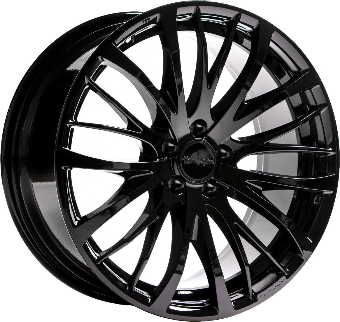 Tomason TN7 black painted 8.5x18 ET45 - LK5/112 ML72.6
