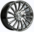 Tomason TN16 dark hyperblack polished Alufelge 8x18 Zoll ET35 LK 5x100 ML63.4