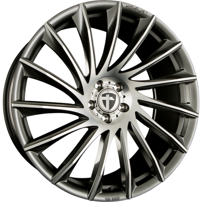 Tomason TN16 dark hyperblack polished Alufelge 8x18 Zoll ET35 LK 5x100 ML63.4 – Bild 8