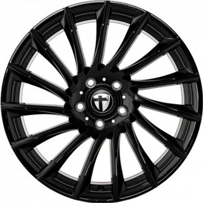 Tomason TN16 black painted Alufelge 8x18 Zoll ET35 LK 4x100 ML63.4 – Bild 2