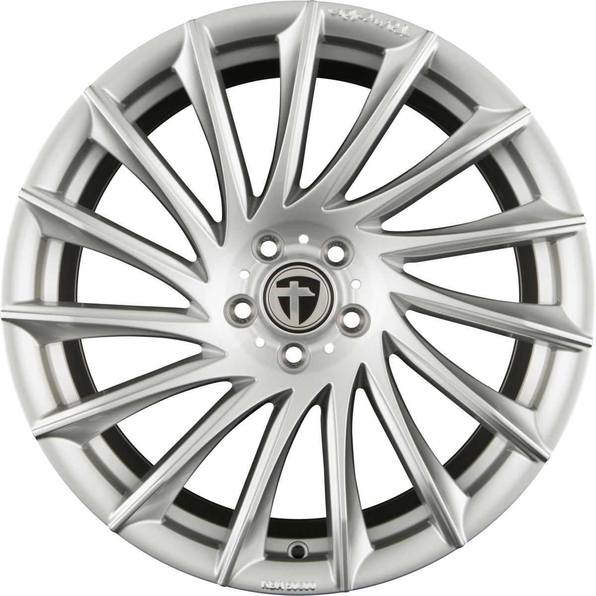 Tomason TN16 bright silver Alufelge 8.5x19 Zoll ET30 LK 5x112 ML72.6 – Bild 4