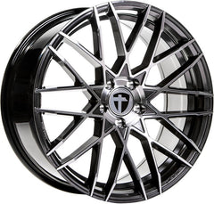 Tomason TN19 dark hyperblack polished Alufelge 8.5x20 Zoll ET30 LK 5x112 ML72.6