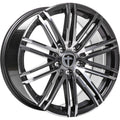 Tomason TN18 gunmetal polished Alufelge 8.5x19 Zoll ET46 LK 5x112 ML66.6