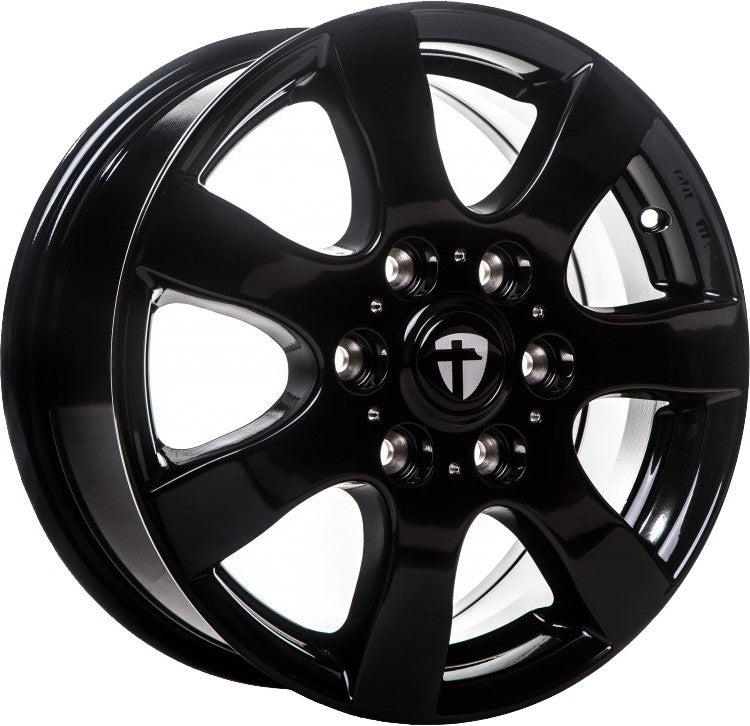Tomason TN3F black painted Alufelge 6.5x16 Zoll ET50 LK 5x120 ML65.1