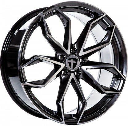 Tomason TN22 dark hyperblack polished Alufelge