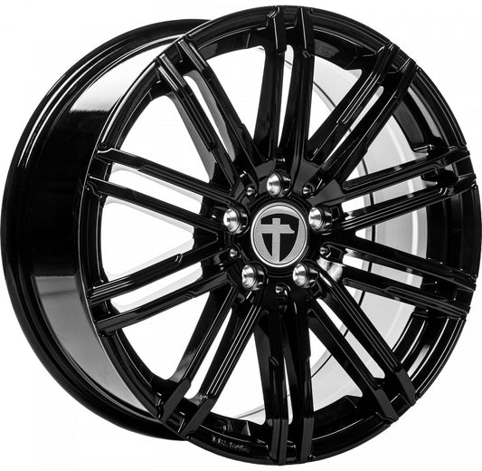 Tomason TN18 black painted 9x20 ET40 - LK5/120 ML65.1