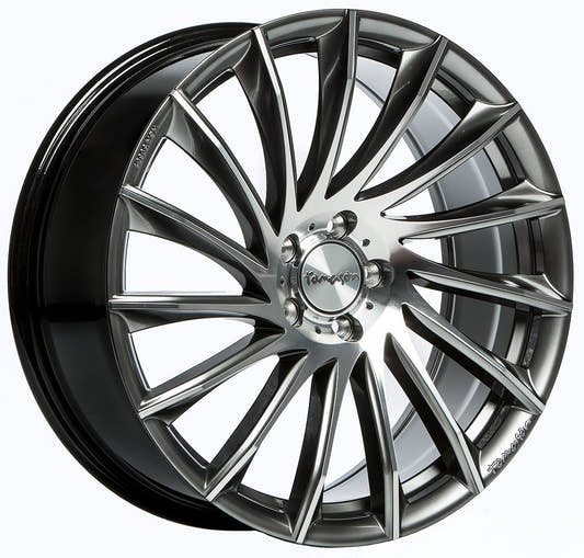 Tomason TN16 dark hyperblack polished 8.5x20 ET40 - LK5/115 ML70.2