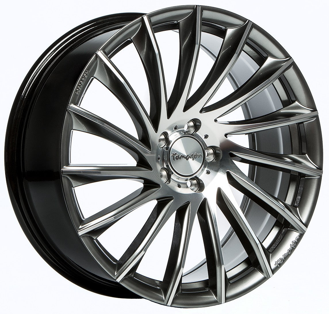 Tomason TN16 dark hyperblack polished 8.5x20 ET40 - LK5/115 ML70.2