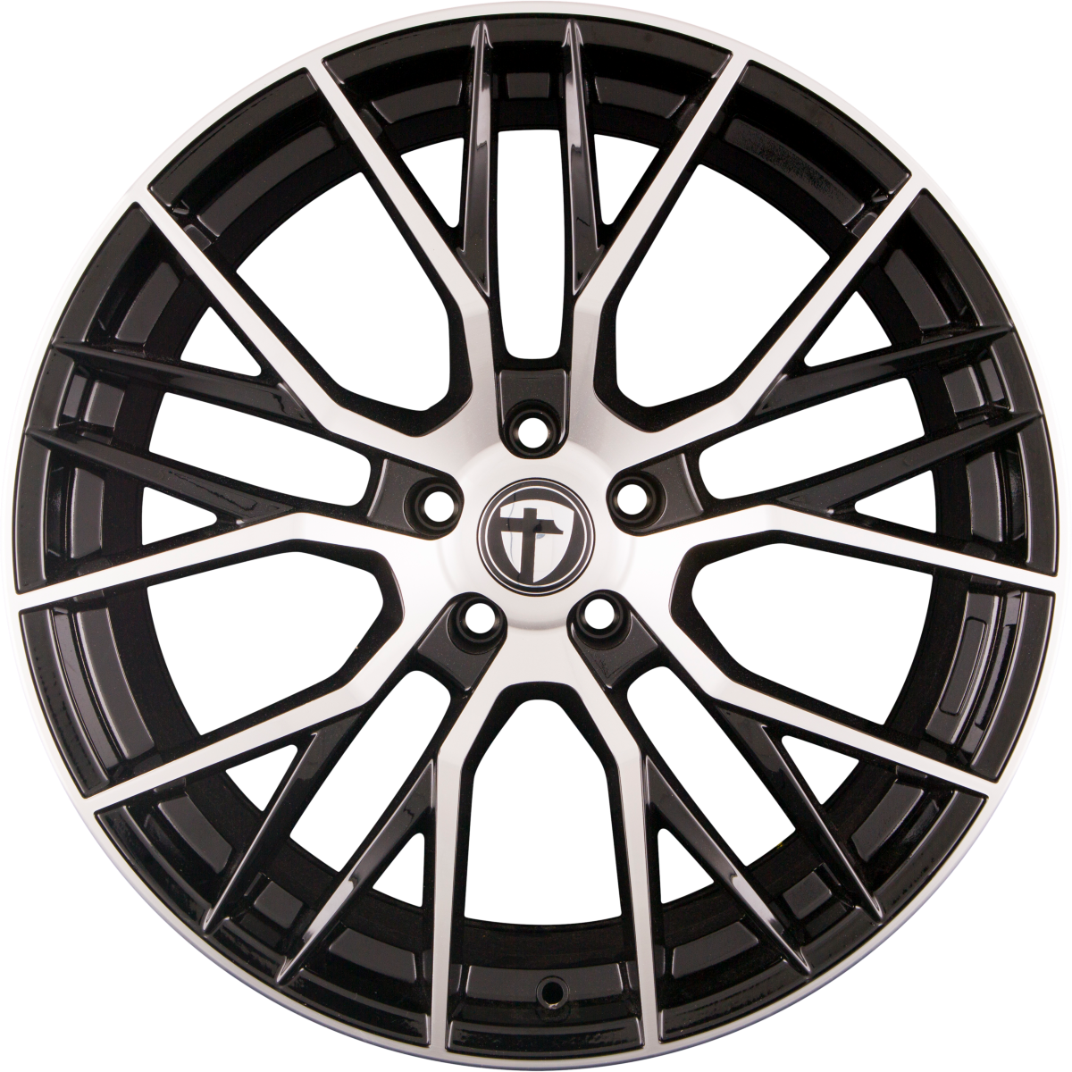 Tomason TN23 black diamond polished Alufelge 9x21 Zoll ET40 LK 5x114.3 ML67.1 – Bild 3