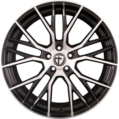 Tomason TN23 black diamond polished Alufelge 9x21 Zoll ET40 LK 5x114.3 ML67.1 – Bild 3