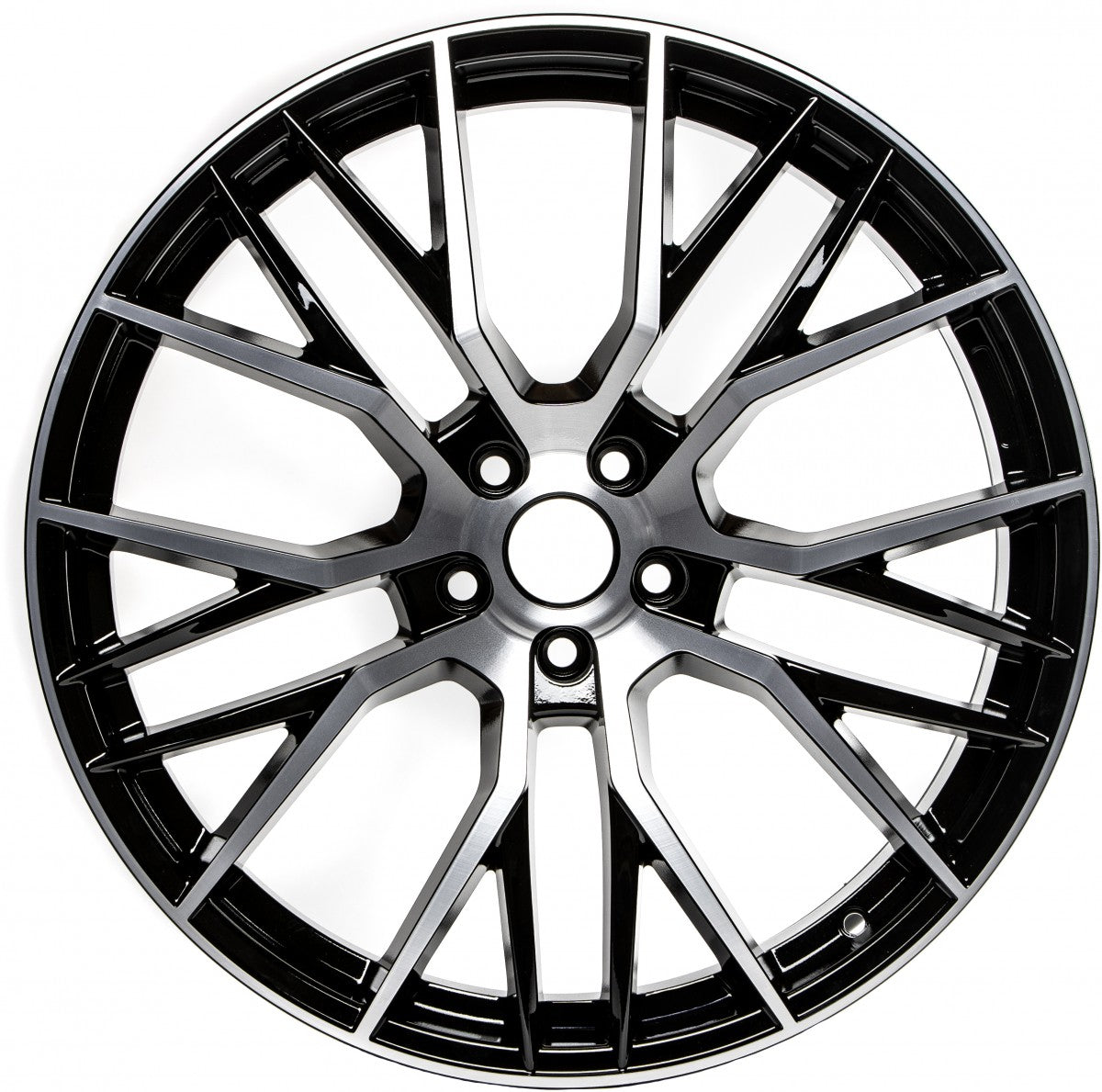 Tomason TN23 black diamond polished 9.5x20 ET30 - LK5/120 ML72.6