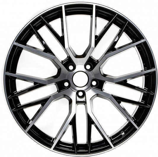Tomason TN23 black diamond polished 9x21 ET42 - LK5/108 ML63.4