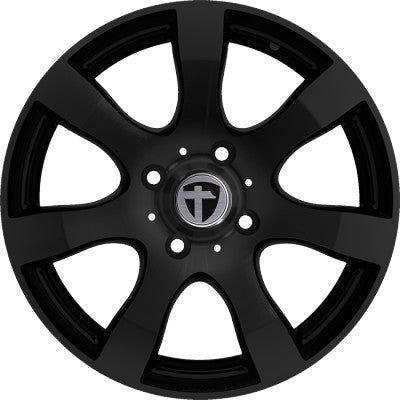 Tomason TN3F black painted 6.5x16 ET60 - LK5/130 ML78.1