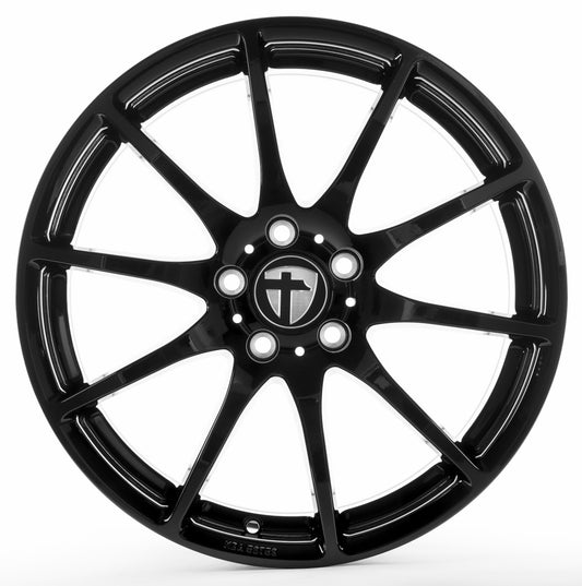 Tomason TN1 black painted 7x17 ET40 - LK5/100 ML57.1