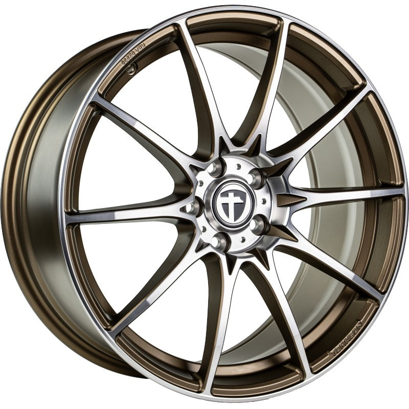 Tomason TN25 Superlight mattbronze polished Alufelge