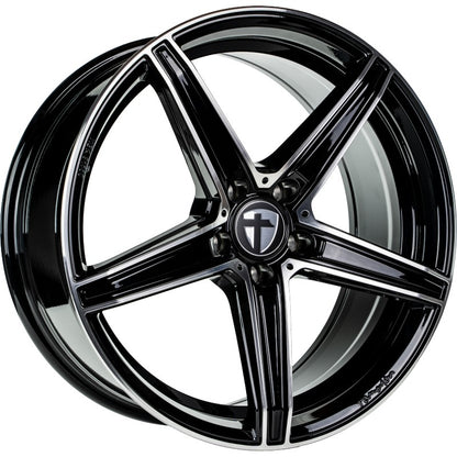 Tomason TN20 black polished 8.5x20 ET30 - LK5/112 ML72.6