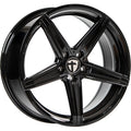 Tomason TN20 black painted Alufelge 8x18 Zoll ET35 LK 5x100 ML63.4