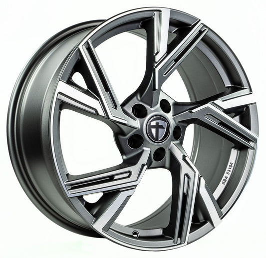 Tomason AR1 anthracite diamond polished 9x20 ET40 - LK5/112 ML66.6
