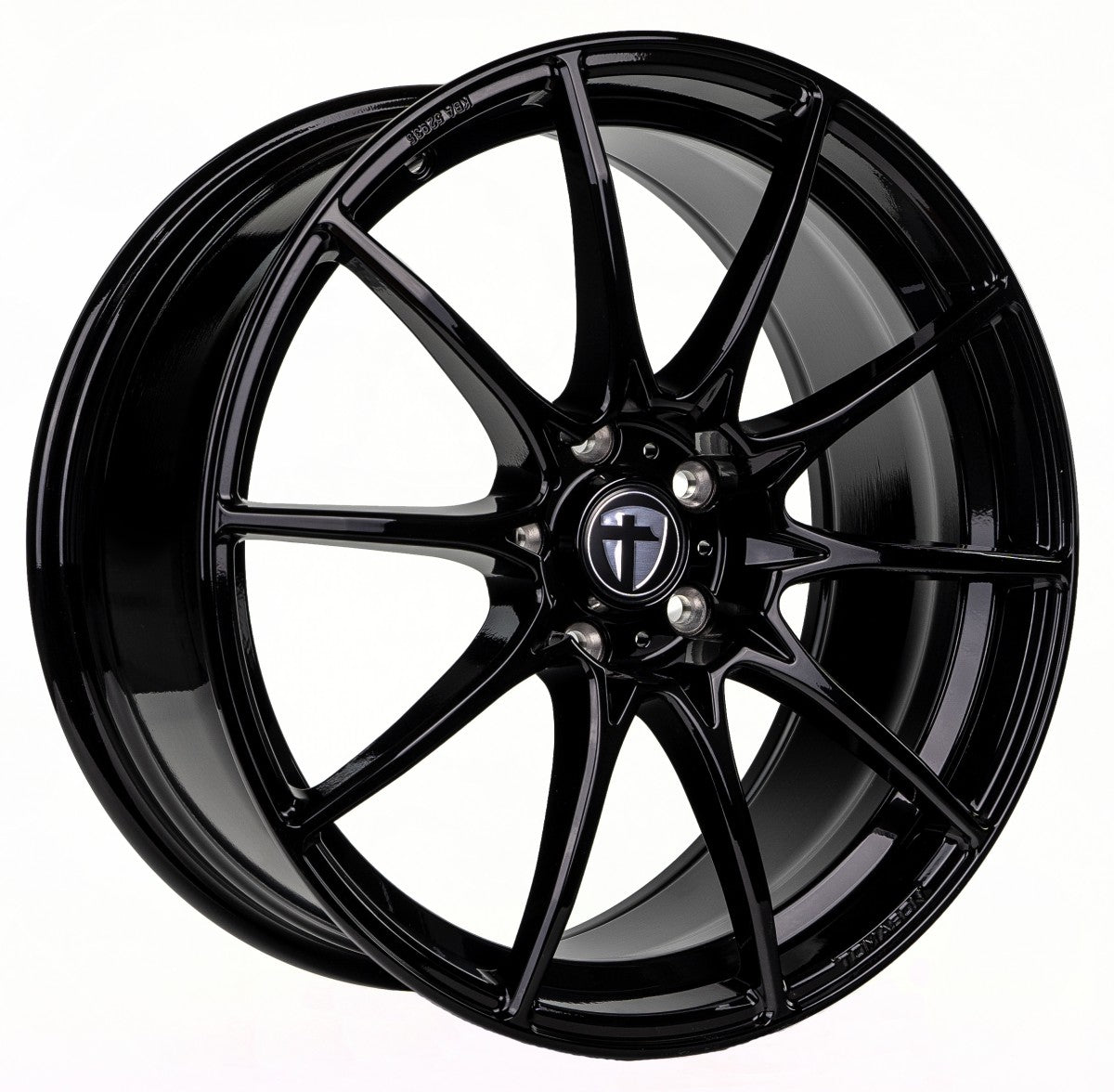 Tomason TN25 Superlight black painted 8x18 ET45 - LK5/100 ML63.4
