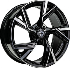 Tomason AR1 black diamond polished Alufelge 8.5x19 Zoll ET45 LK 5x114.3 ML72.6