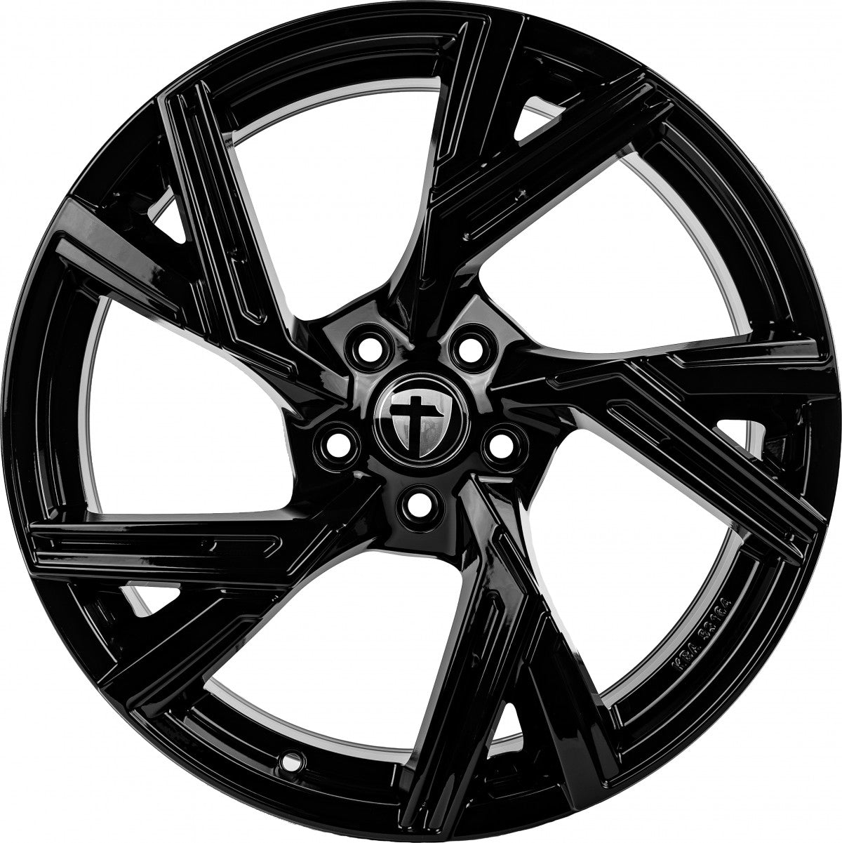Tomason AR1 black painted 8.5x19 ET35 - LK5/112 ML66.6