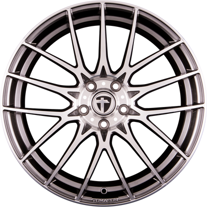 Tomason TN26 Light dark hyperblack polished Alufelge 8.5x19 Zoll ET45 LK 5x114.3 ML72.6 – Bild 3