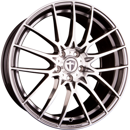 Tomason TN26 Light dark hyperblack polished Alufelge 8.5x19 Zoll ET45 LK 5x114.3 ML72.6 – Bild 4