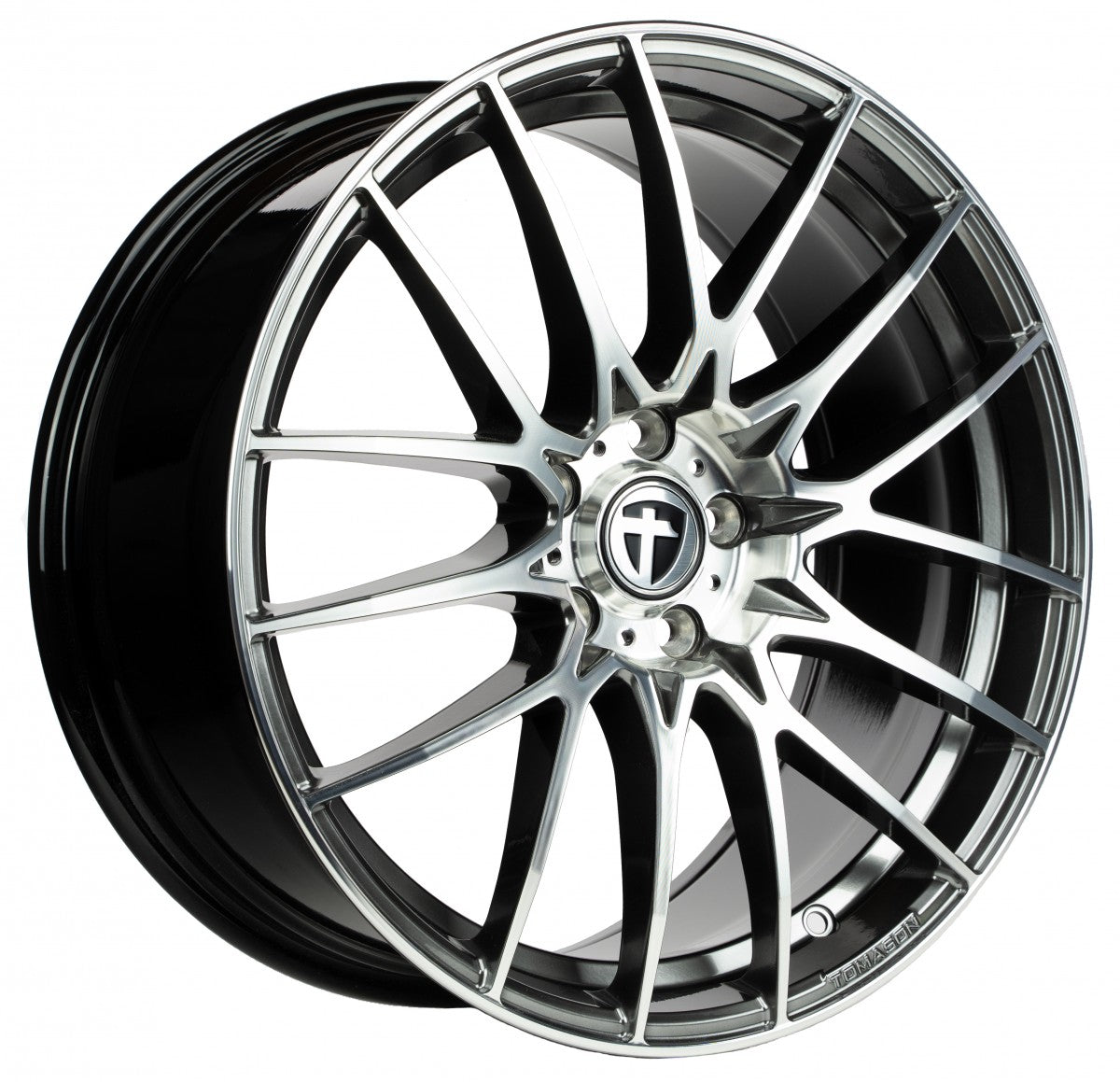 Tomason TN26 Light dark hyperblack polished 8.5x20 ET45 - LK5/108 ML72.6
