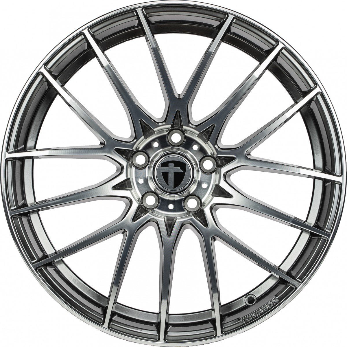 Tomason TN26 Light dark hyperblack polished 8.5x20 ET45 - LK5/108 ML72.6