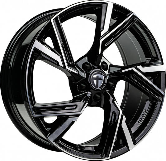 Tomason AR1 black diamond polished 9x21 ET33 - LK5/112 ML66.6
