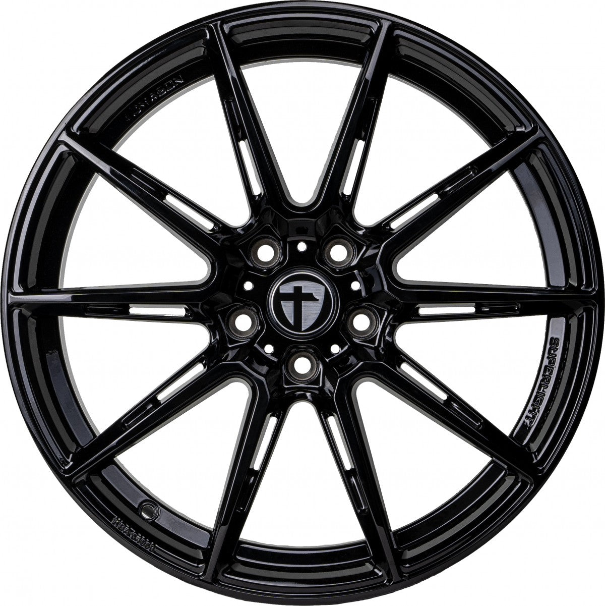 Tomason TN27 Superlight black painted Alufelge 8.5x19 Zoll ET35 LK 5x120 ML72.6 – Bild 2