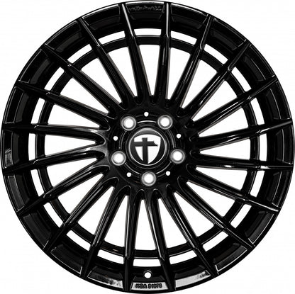 Tomason TN21 black painted 8.5x19 ET45 - LK5/112 ML72.6