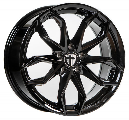 Tomason TN22 black painted 8.5x20 ET45 - LK5/108 ML72.6