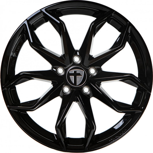 Tomason TN22 black painted 8.5x20 ET45 - LK5/108 ML72.6