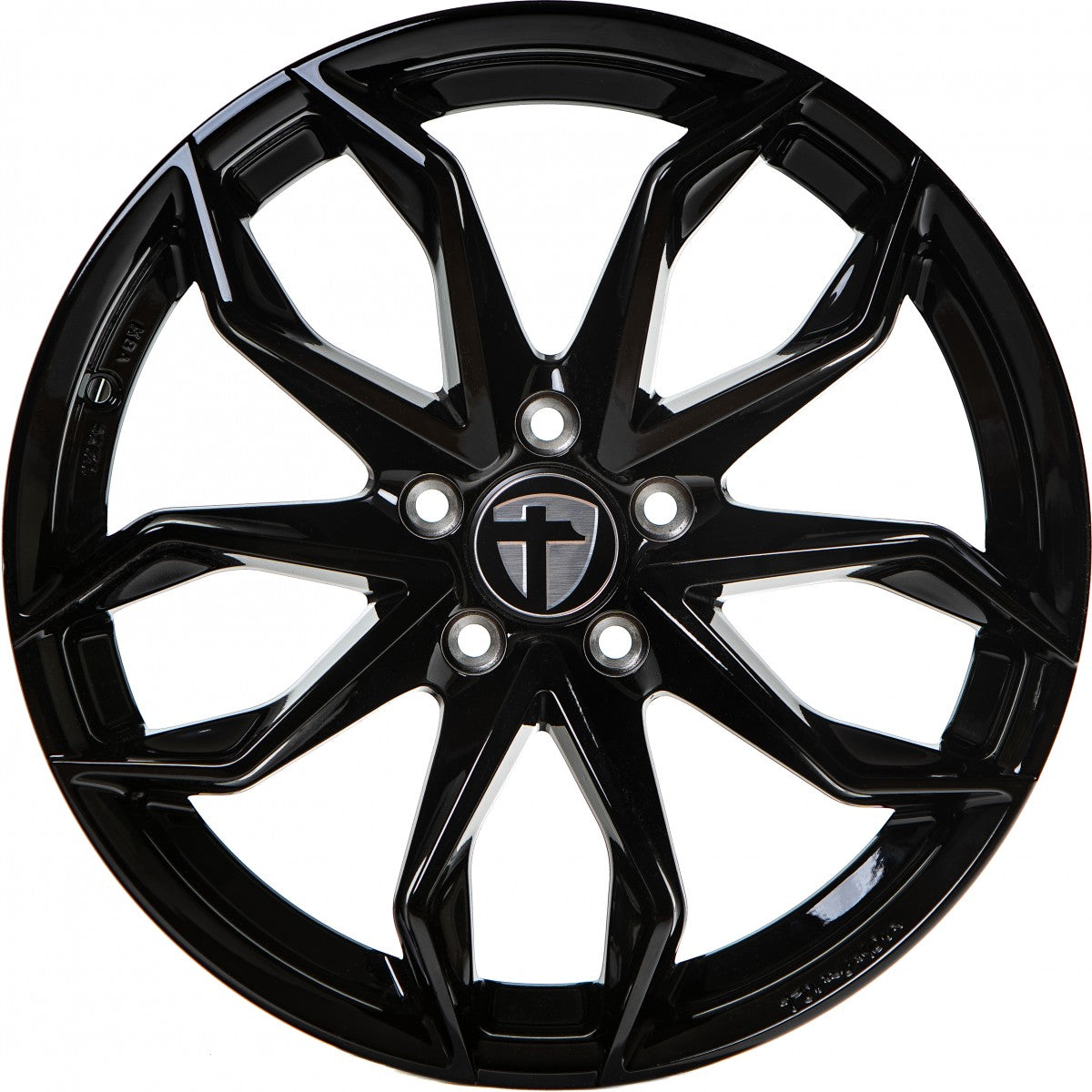 Tomason TN22 black painted 8.5x20 ET30 - LK5/112 ML72.6