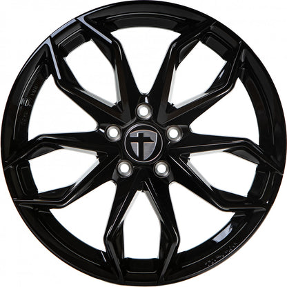 Tomason TN22 black painted 10x22 ET45 - LK5/112 ML66.6