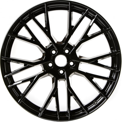 Tomason TN23 black painted 9.5x19 ET45 - LK5/114.3 ML72.6