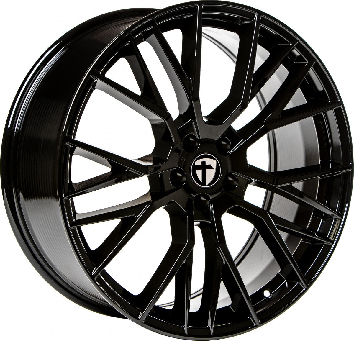 Tomason TN23 black painted 9.5x20 ET45 - LK5/114.3 ML72.6