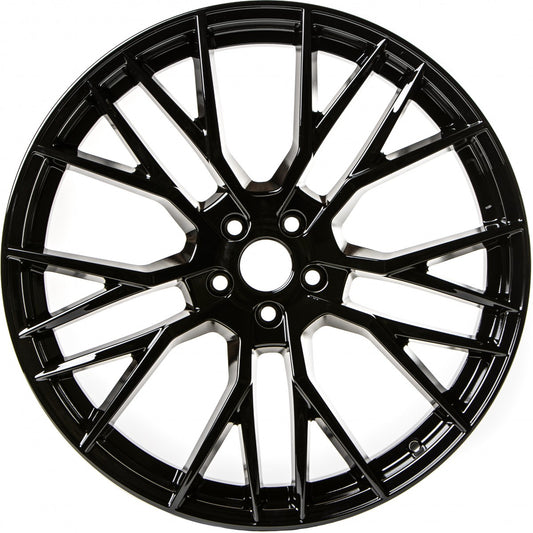 Tomason TN23 black painted 9.5x20 ET45 - LK5/114.3 ML72.6