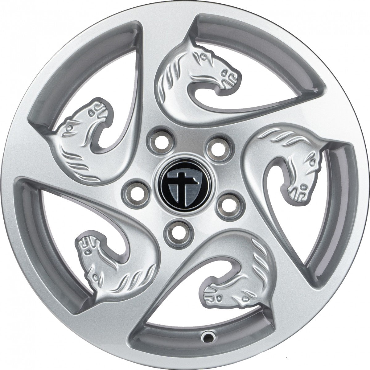 Tomason TR-Horse silver 6x15 ET30 - LK5/112 ML66.5
