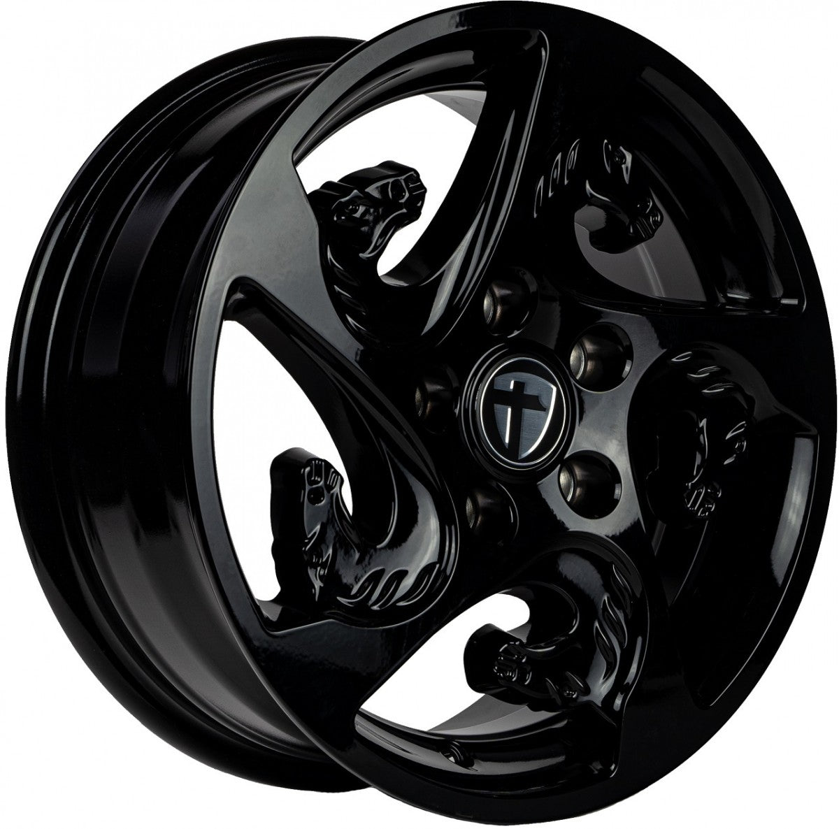 Tomason TR-Horse black painted 6x15 ET30 - LK5/112 ML66.5