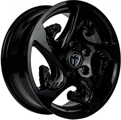 Tomason TR-Horse black painted Alufelge 6x15 Zoll ET30 LK 5x112 ML66.5