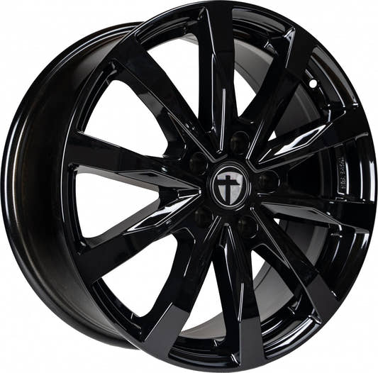 Tomason TN28 black painted 7.5x18 ET53 - LK5/120 ML65.1