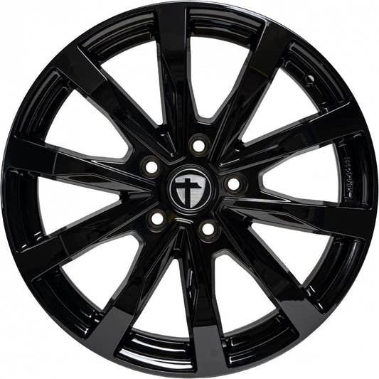 Tomason TN28 black painted 7.5x18 ET53 - LK5/130 ML78.1