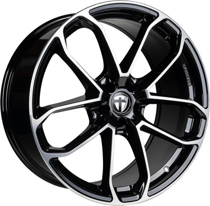 Tomason AR2 black polished 9.5x21 ET19 - LK5/112 ML66.6