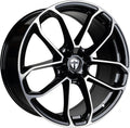 Tomason AR2 black polished Alufelge 9.5x21 Zoll ET31 LK 5x112 ML66.6